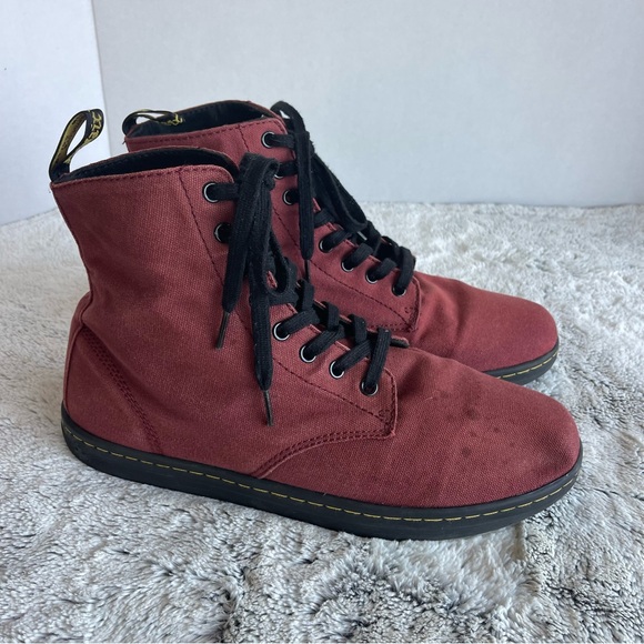 Dr. Martens Other - Dr. Martens Shoreditch Canvas 7-Eye Lace-Up Boots Men size 11
